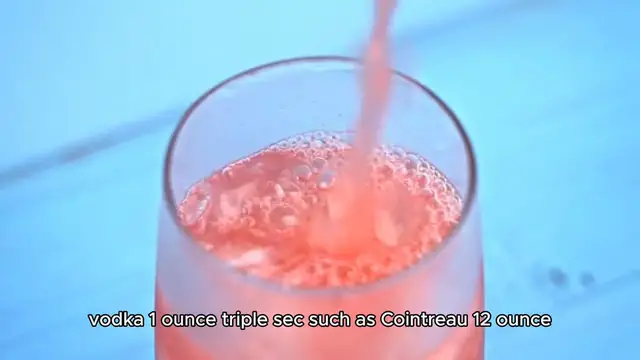 Video thumbnail for Cosmopolitan Cocktail Recipe