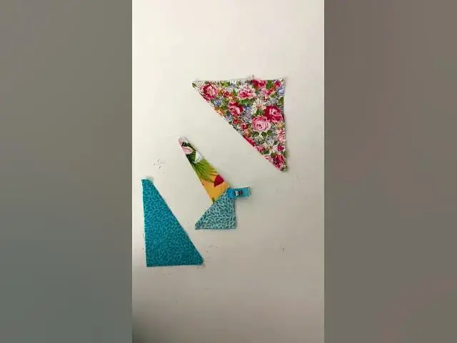 Video thumbnail for 👉 Mach mit! Jetzt noch schnell April #nähen für Funkelfaden Jahresquilt 2023 #quilting #patchwork