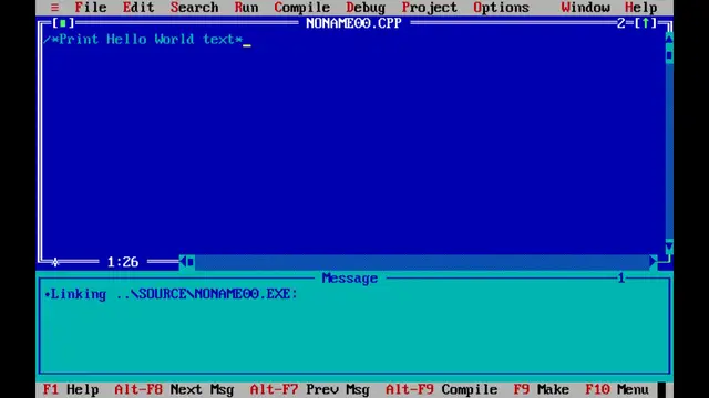 Video thumbnail for Hello World in C Program