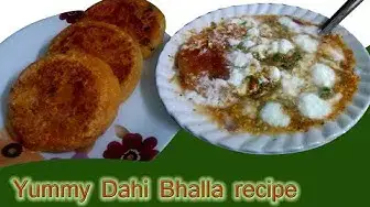 Video thumbnail for Aloo Tikki - Dahi Balla - Dahi Bhalle Recipe - Viral food recipe In India
