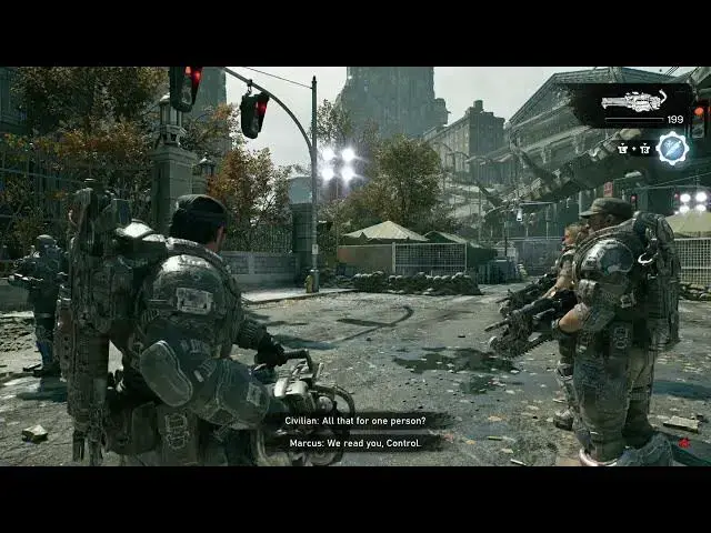 Video thumbnail for Gears of War: E-Day - Act 2 Chapter 2: Civilians Verbally Attack COG Gears For Extracting VIPs