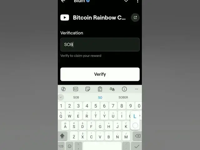 Video thumbnail for BLUM Code Today | Bitcoin Rainbow Charts #shorts