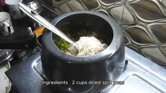 'Video thumbnail for Split pea soup recipe '