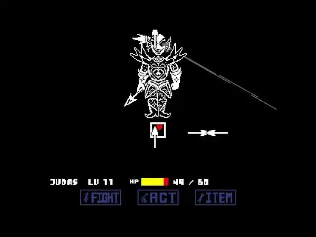 Video thumbnail for Outertale: Undyne fight