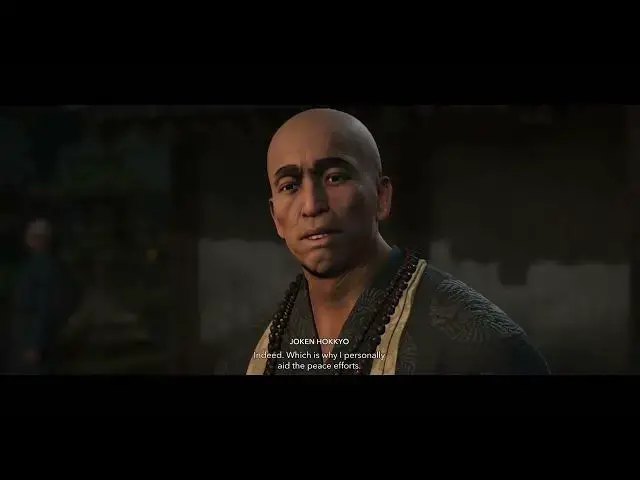 Video thumbnail for Assassin's Creed Shadows - Temple Stories: Talk To Joken Hokkyo Cutscene | Follow, Tour of Temple