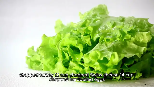 Video thumbnail for chef salad recipe