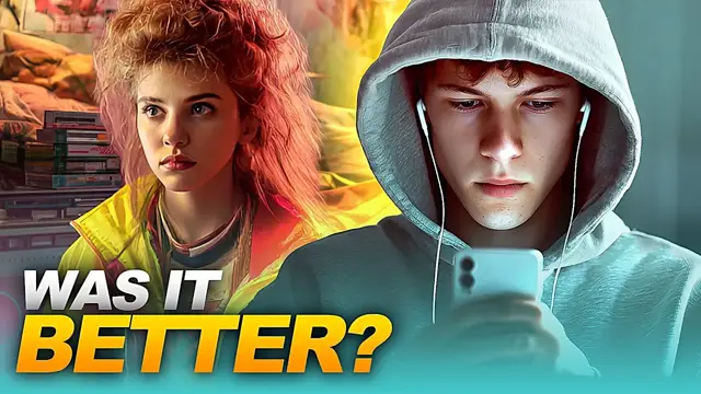 Video thumbnail for What It Was Really Like To Be A Teenager In The 1980s Vs Today