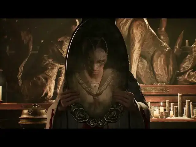 'Video thumbnail for Silent Hill f - 8. Main Hall: Hinako Performs Final Mask of The Fox Clan Ritual | Doll Cutscene'