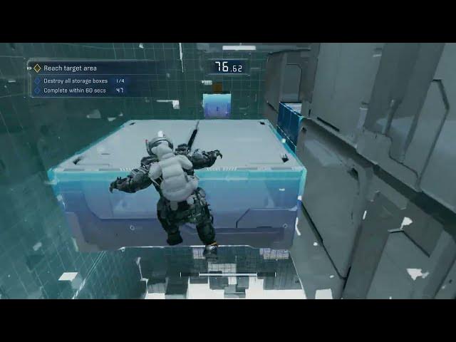 Video thumbnail for Pragmata - Shelter: Training Simulation and New Stamp Board: Movement Speed Lightning Speed Complete