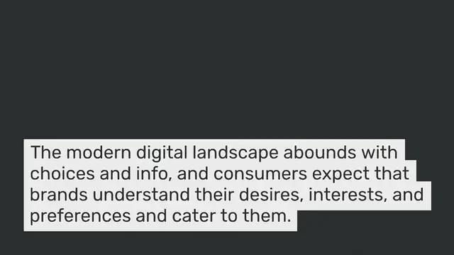 Video thumbnail for The Role of AI in Personalizing Customer Experiences