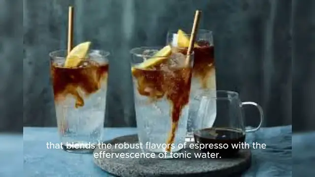 Video thumbnail for Espresso Tonic