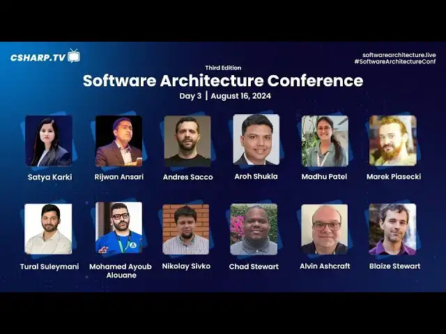 'Video thumbnail for Day 3 - Software Architecture Conference 2024'