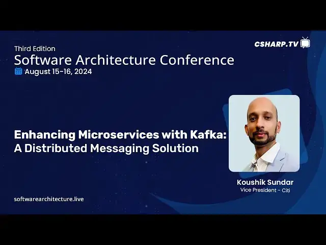 'Video thumbnail for Enhancing Microservices with Kafka: A Distributed Messaging Solution'