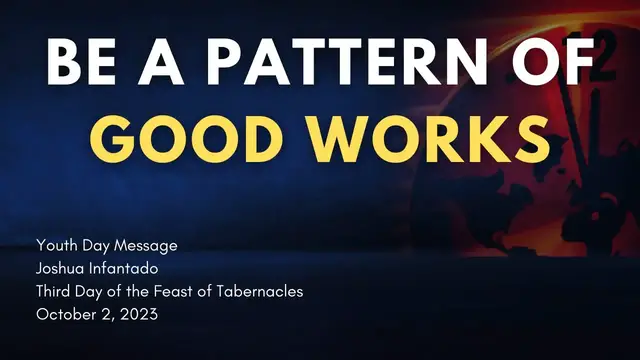 'Video thumbnail for How to be a Pattern of Good Works? [Titus 2:7-8]'