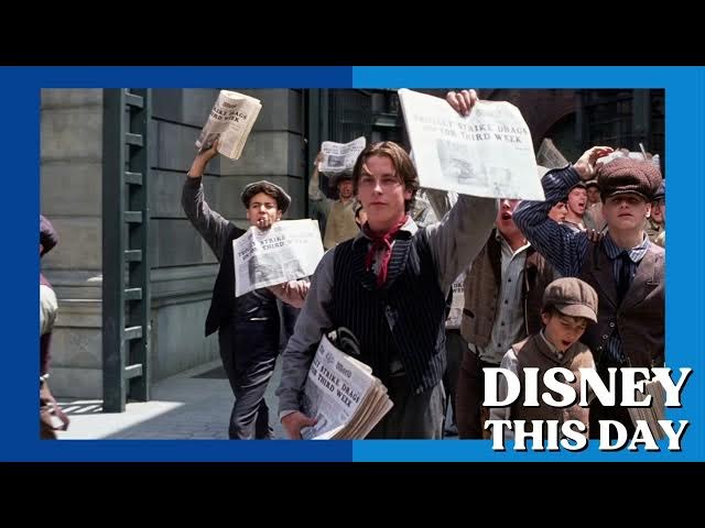 Video thumbnail for Newsies | DISNEY THIS DAY | April 10, 1992