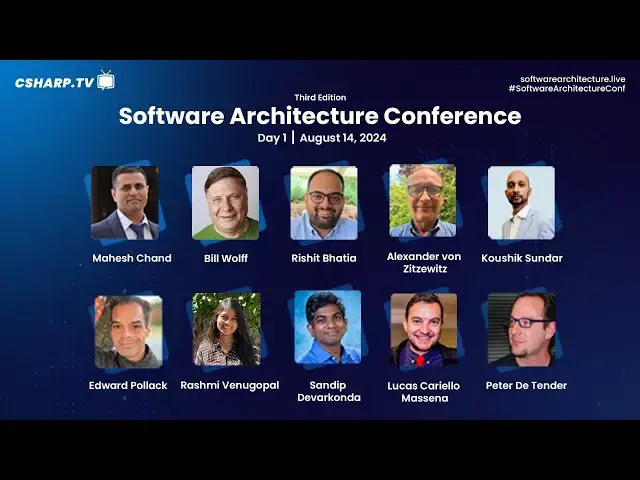 'Video thumbnail for Day 1 - Software Architecture Conference 2024'