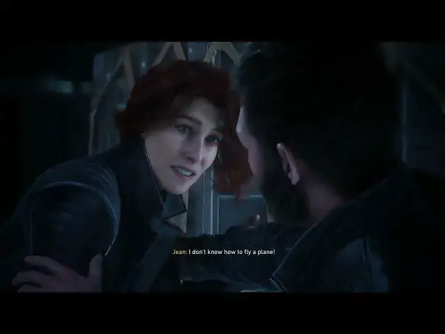 Video thumbnail for Marvel's Wolverine - Jet Lag - Approaching Tokyo: Talk To Jean Grey "Not Wearing That" Cutscene