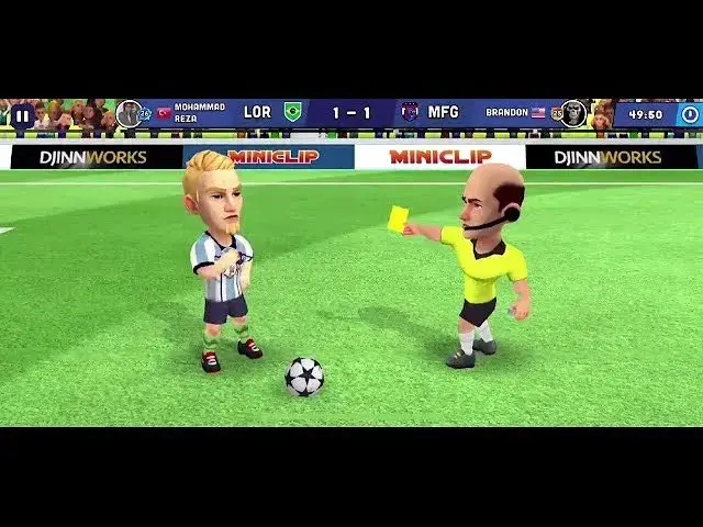 Video thumbnail for Watch me | Gameplay | Mini Football | Mobile | Tournament