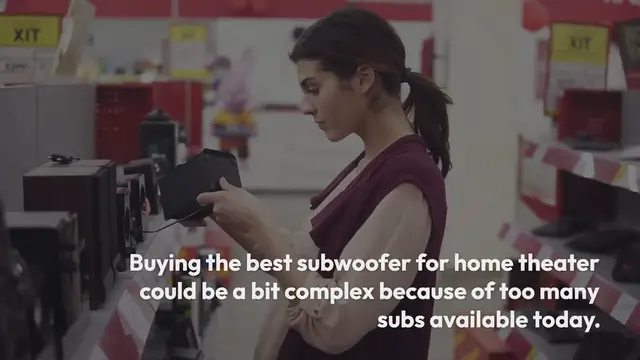 Video thumbnail for 12 Best 12-inch Subwoofers For Home Theater 2022