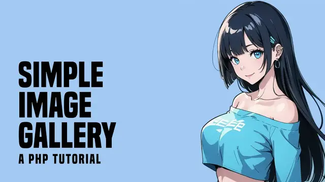 Video thumbnail for Very Simple PHP Image Gallery (From Folder No Database)