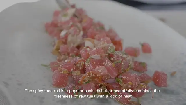 'Video thumbnail for Spicy Tuna Roll'
