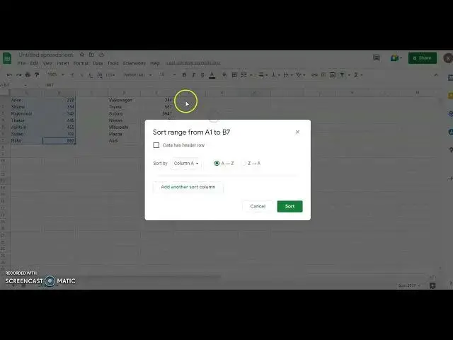 Video thumbnail for How to sort and filter sheets in Google Sheets