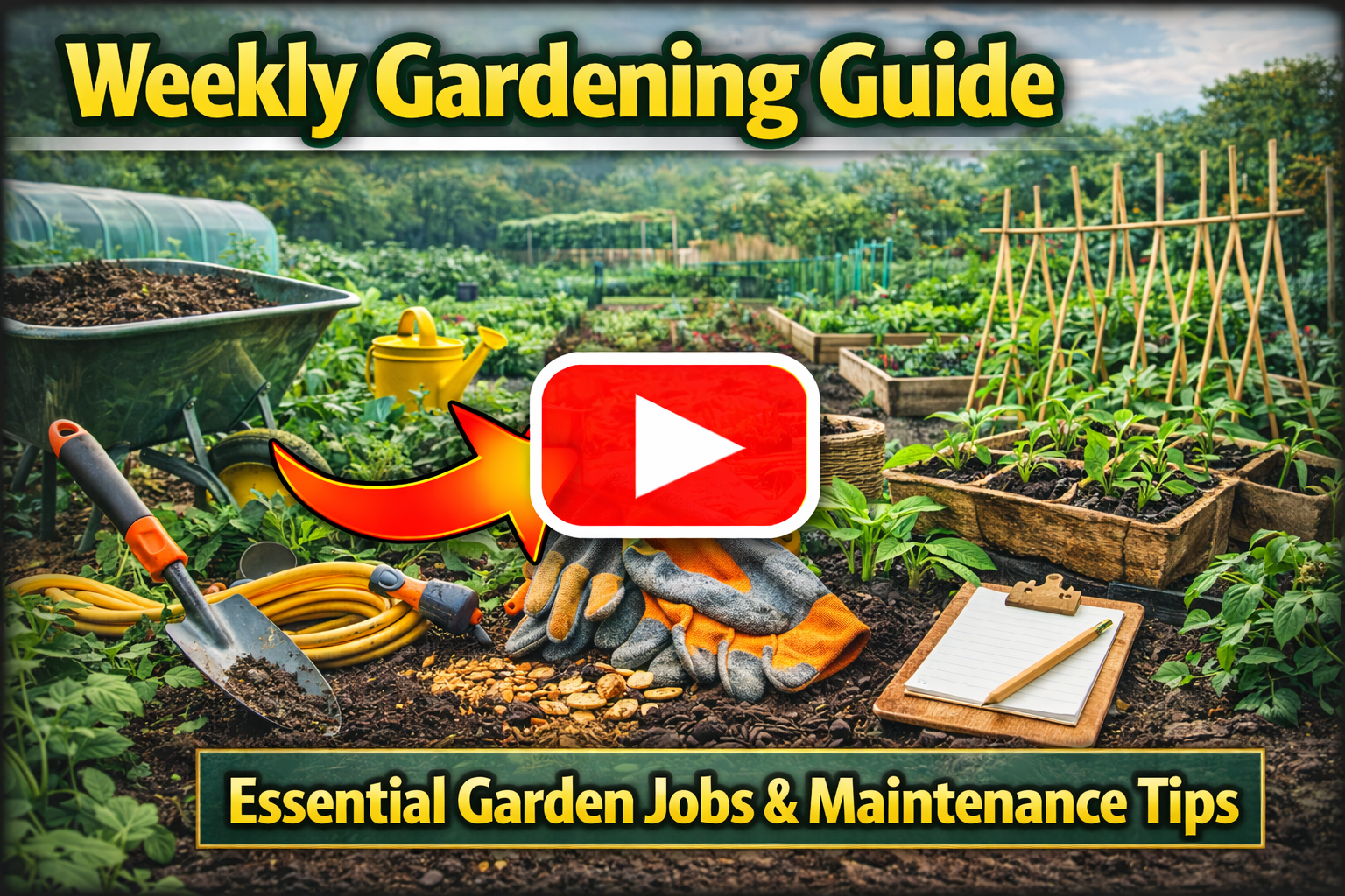 Video thumbnail for Weekly Gardening Guide | Essential Garden Jobs & Maintenance Tips