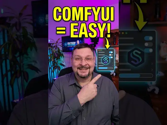 Video thumbnail for SwarmUI Makes ComfyUI Actually Usable #shorts #AI #tutorial