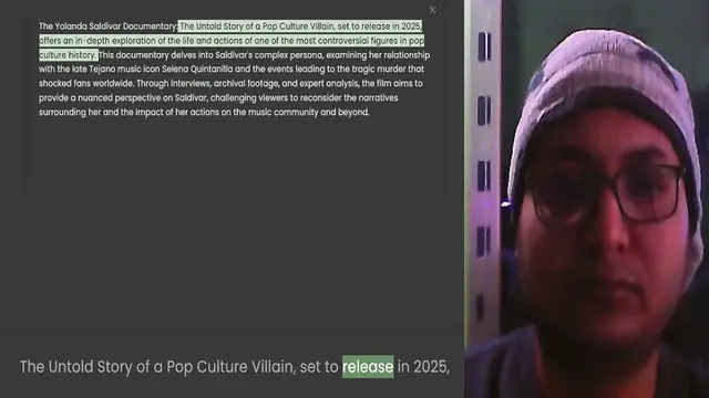 'Video thumbnail for The Yolanda Saldívar Documentary The Untold Story of a Pop Culture Villain, set to release in 2025, offers an in-depth exploration of the life and actions of one of the most controversial figures in pop culture history. This documentary d'