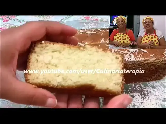 Video thumbnail for Bolo Pullman de Coco - Bolo de Coco Pullman Receita que dá Certo - Dyne Filha e Mãe Zinha