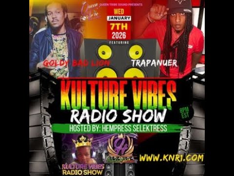 Video thumbnail for Trapaneur - Live interview on (Kulture Vibes Radio) With Host: Empress Selektress