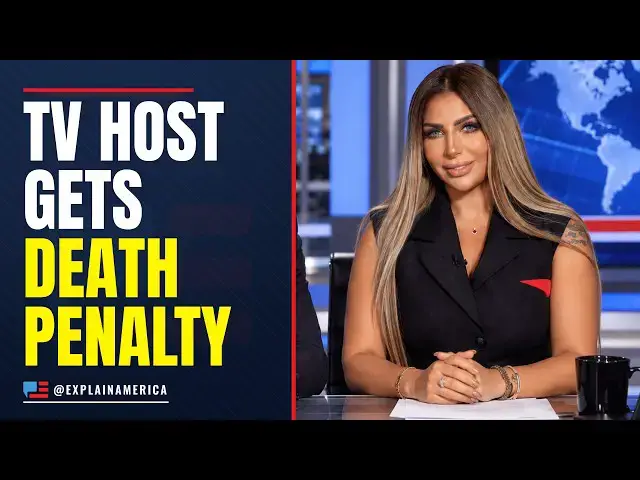 Video thumbnail for BOMBSHELL Popular TV Host SENTENCED TO DEATH