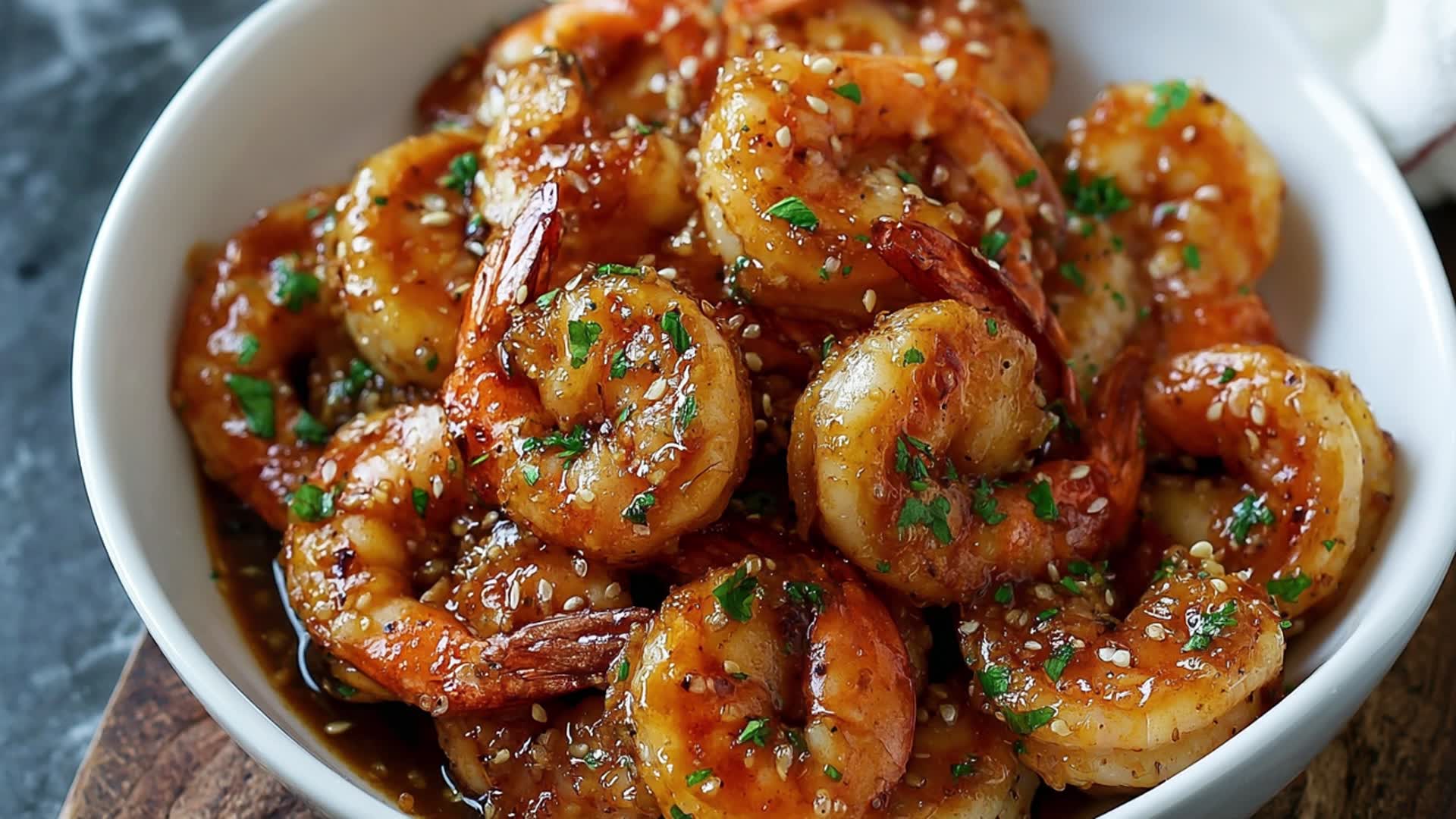 Video thumbnail for Quick & Healthy Dinner: 20 Minute Honey Garlic Shrimp