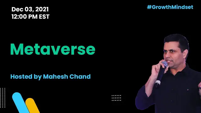 Video thumbnail for Metaverse - Growth Mindset Live Show