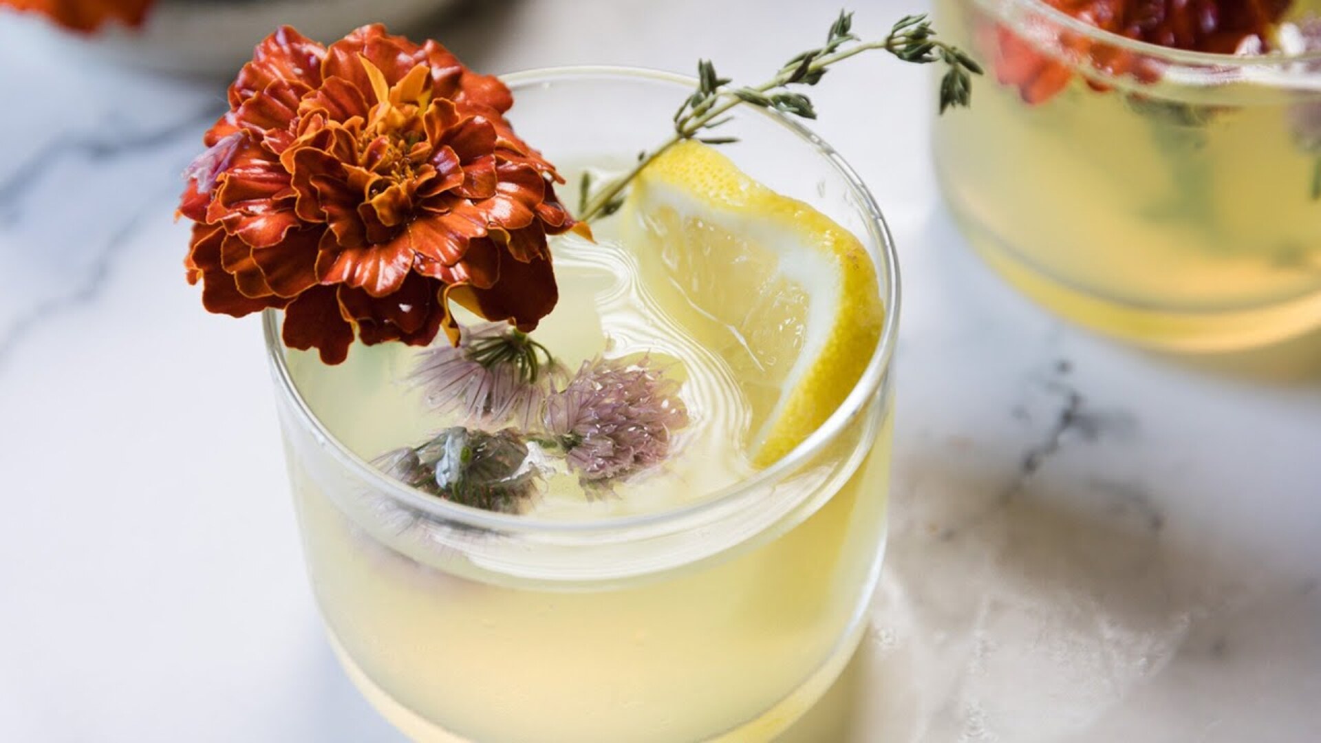 Video thumbnail for Herbaceous Limoncello Punch Recipe