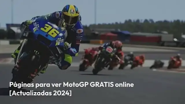Video thumbnail for Páginas para ver MotoGP GRATIS online [Actualizadas 2024]