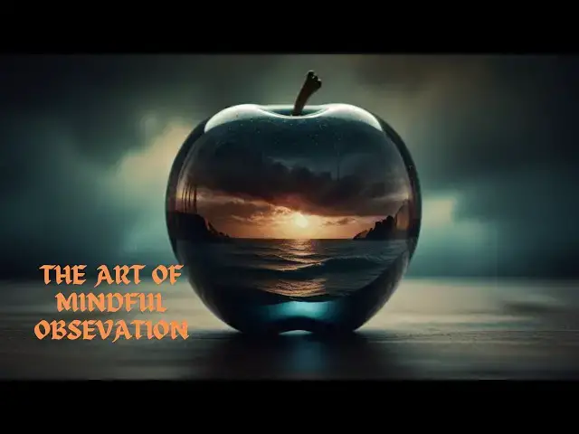 'Video thumbnail for The Art of Mindful Observation. #MindfulLiving #InnerPeace #SelfAwareness #PresentMoment'