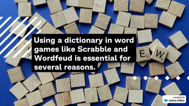 'Video thumbnail for Use a dictionary for Scrabble and Wordfeud'