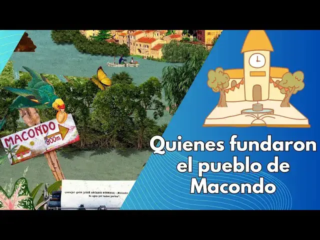 Video thumbnail for Quienes fundaron el pueblo de Macondo en la obra