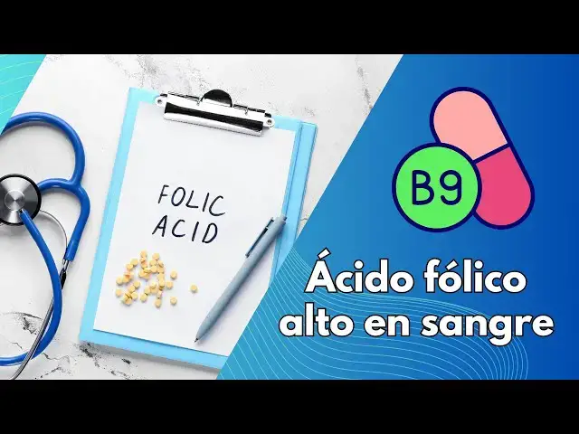 Video thumbnail for Ácido fólico alto en sangre