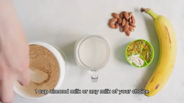 Video thumbnail for protein shake recipe