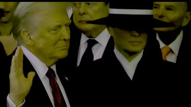 Video thumbnail for Donald Trump rides to Capital One Arena for parade after Inauguration Ceremony at US Capitol (2)