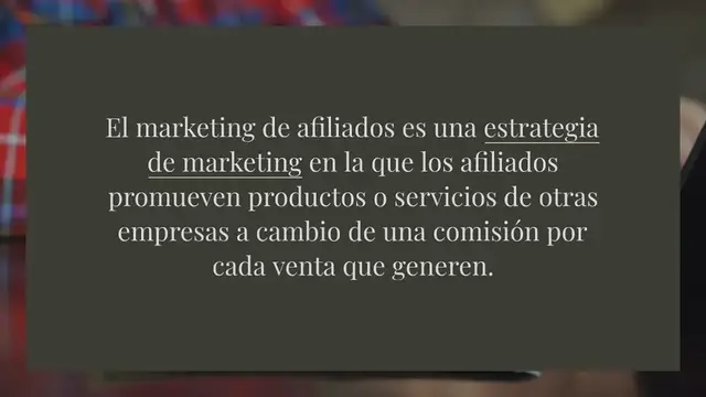 Video thumbnail for Cómo hacer marketing de afiliados generando ingresos pasivos