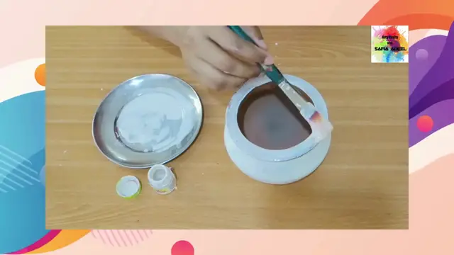 'Video thumbnail for Pot Painting  Cute Pot Painting'