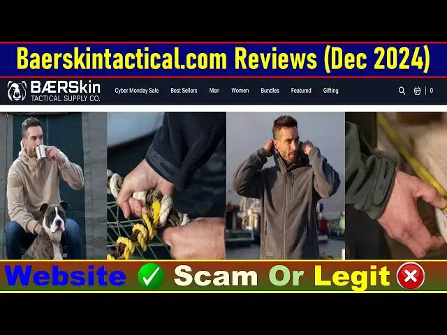 Video thumbnail for Baerskintactical Com Reviews Consumer Reports: Before Buy Check Baerskintactical Is Scam Or Legit? |