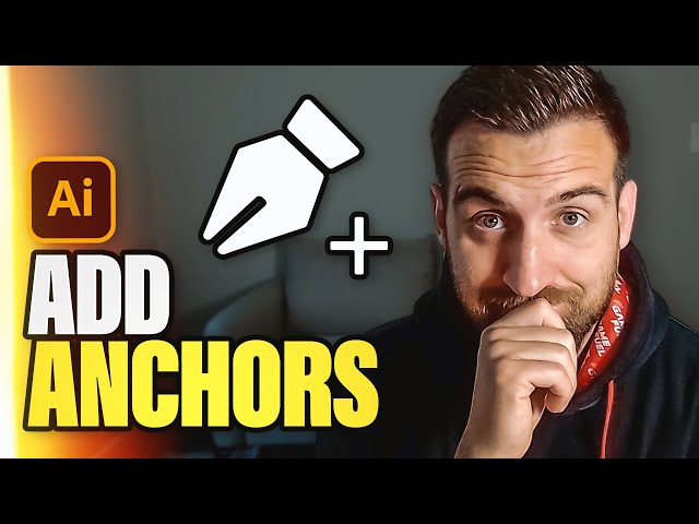 Video thumbnail for How to Add Anchor Points in Illustrator (Tutorial)