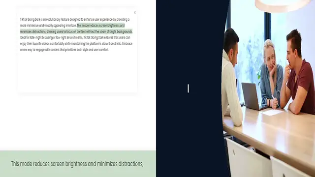Video thumbnail for TikTok Going Dark is a revolutionary feature designed to enhance user experience by providing a more immersive and visually appealing interface. This mode reduces screen brightness and minimizes distractions, allowing users to focus on co