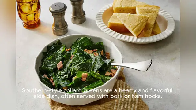 Video thumbnail for collard greens recipe southern