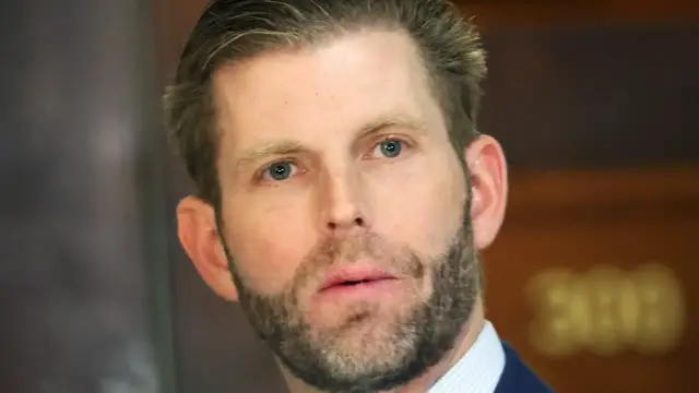 'Video thumbnail for Eric Trump's Transformation Has Been Turning Heads'