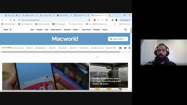 'Video thumbnail for Macworld: Coding a New AI Experience - Eliminating the Buyer Guide Puzzle?'
